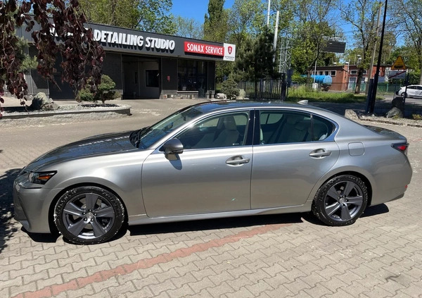 Lexus GS cena 112980 przebieg: 107866, rok produkcji 2017 z Wrocław małe 232